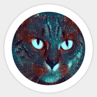 Adorable mycat, revolution for cats Sticker